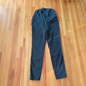 Madewell Black Washed  Maternity Skinny Pants Size 27